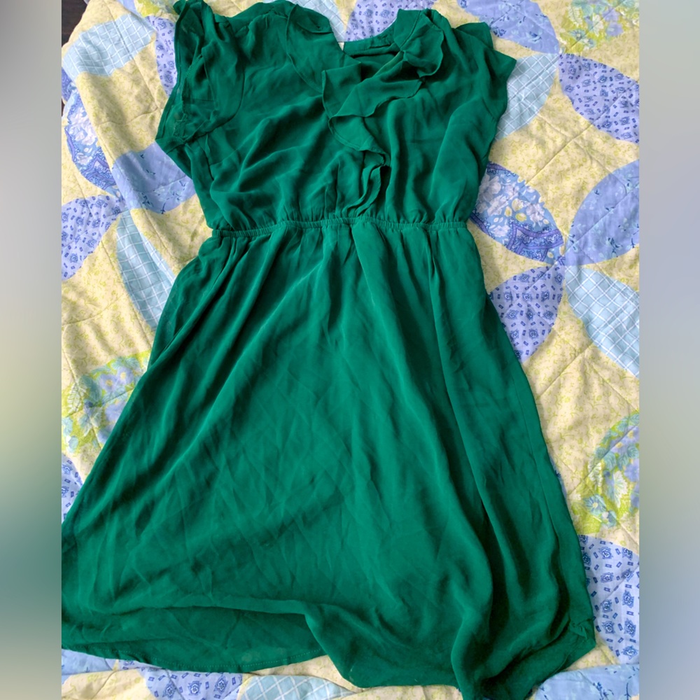 Green Summer Dress Size M Women’s